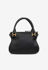 Chloé Medium Marcie Calf Leather Shoulder Bag Black CHC22AS660 I31-001