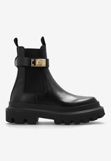 Dolce & Gabbana Leather Chelsea Boots Black CT1002 AB640-80999