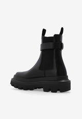 Dolce & Gabbana Leather Chelsea Boots Black CT1002 AB640-80999