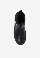 Dolce & Gabbana Leather Chelsea Boots Black CT1002 AB640-80999