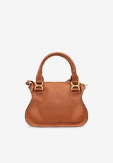 Chloé Small Marcie Calf Leather Bag Brown CHC22AS628 I31-25M