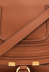 Chloé Small Marcie Calf Leather Bag Brown CHC22AS628 I31-25M