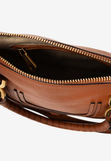 Chloé Small Marcie Calf Leather Bag Brown CHC22AS628 I31-25M