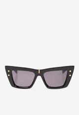 B-Eye Frame Cat-Eye Sunglasses