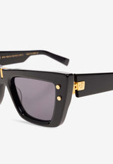 B-Eye Frame Cat-Eye Sunglasses