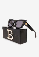 B-Eye Frame Cat-Eye Sunglasses
