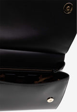 Dolce & Gabbana Large Sicily Patent Top Handle Bag Black BB6002 A1037-80999