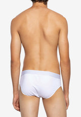 Dolce & Gabbana Logo Waistband Briefs White M3C01J ONN94-W0800