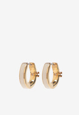 Tory Burch Kira Enamel Hoop Earrings Gold 155515 0-701