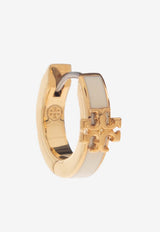 Tory Burch Kira Enamel Hoop Earrings Gold 155515 0-701