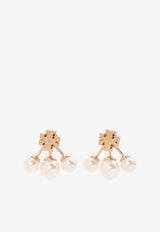 Tory Burch Moondance Pearl Stud Earrings Gold 153672 0-700
