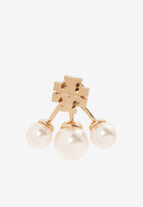 Tory Burch Moondance Pearl Stud Earrings Gold 153672 0-700