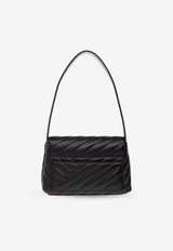 Dolce & Gabbana Lop Quilted Leather Shoulder Bag Black BB7487 AD155-80999