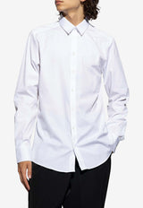 Dolce & Gabbana Long-Sleeved Classic Shirt White G5EJ1T FU5U8-W0800