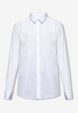 Dolce & Gabbana Long-Sleeved Classic Shirt White G5EJ1T FU5U8-W0800