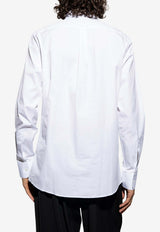 Dolce & Gabbana Long-Sleeved Classic Shirt White G5EJ1T FU5U8-W0800