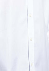 Dolce & Gabbana Long-Sleeved Classic Shirt White G5EJ1T FU5U8-W0800