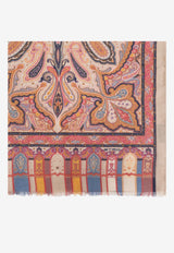 Etro Printed Silk Scarf Multicolor WATA0005 AV261-S9002
