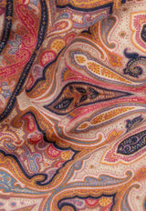 Etro Printed Silk Scarf Multicolor WATA0005 AV261-S9002
