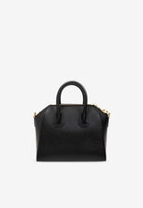 Givenchy Mini Antigona Leather Shoulder Bag Black BB50T NB20R-001