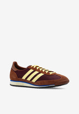 SL 72 OG Nylon and Suede Sneakers