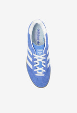 Adidas Originals Gazelle Indoor Sneakers Blue HQ8717 0-BLUFUS FTWWHT GOLDMT