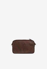 Etro Paisley Jacquard Shoulder Bag Brown MP1C0002 AA012-M0019