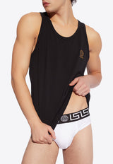 Versace Medusa Tank Top Black AUU01012 1A10011-A1008
