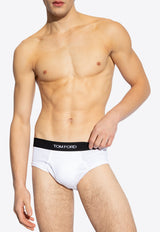 Tom Ford Logo Jacquard Briefs - Set of 2 Multicolor T4XC11040 0-118