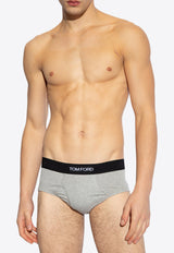 Tom Ford Logo Jacquard Briefs - Set of 2 Multicolor T4XC11040 0-008