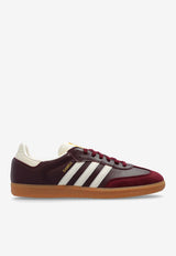 Adidas Originals Samba OG Sneakers Burgundy ID0477 M-MAROON CREWHT GOLDMT