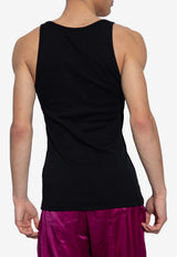 Tom Ford Ribbed Sleeveless T-shirt Black T4D101210 0-002
