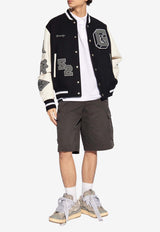 Givenchy Logo Embroidered Polo T-shirt White BM71K R3YCD-100