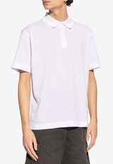 Givenchy Logo Embroidered Polo T-shirt White BM71K R3YCD-100