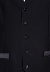Dolce & Gabbana Single-Breasted Wool Tuxedo Suit - Set of 3 Navy GK2WMT GG829-B6712