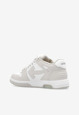 Off-White Out Of Office Leather Low-Top Sneakers White OWIA259C99 LEA006-0161