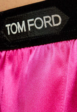 Tom Ford Silk Boxer Shorts Pink T4LE41010 0-672