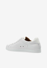 Gianvito Rossi Low-Top Leather Sneakers White S26340 M1WHT-CLNBIAN
