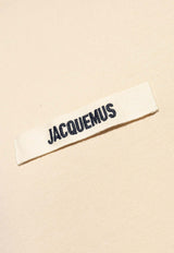 Jacquemus Gros Grain Logo Sweatshirt Beige 245JS206 2036-150