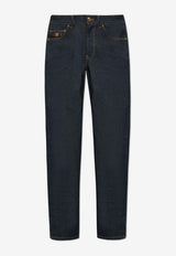 Versace Medusa Biggie Slim Jeans Navy 1011693 1A11927-1D100