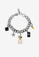 Marc Jacobs Perfect Charm Bracelet Silver 2P4JBR001J37 0-672