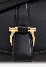Ferragamo XS Mia Leather Crossbody Bag Black 219795 FL S 777233-NERO