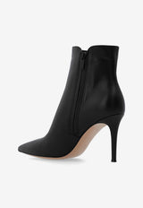 Gianvito Rossi Levy 85 Pointed Ankle Boots Black G70321 85RIC-NAPNERO