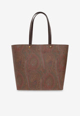 Etro Arnica Paisley Jacquard Tote Bag Brown WP1D0023 AA001-M0019