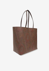 Etro Arnica Paisley Jacquard Tote Bag Brown WP1D0023 AA001-M0019
