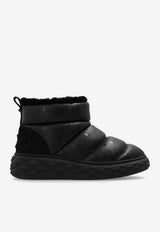 Jimmy Choo Xan Padded Leather Snow Boots Black XAN QJJ-V BLACK MIX