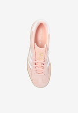Adidas Originals Gazelle Low-Top Suede Sneakers Pink IH5484 0-SANPIN FTWWHT GUM3
