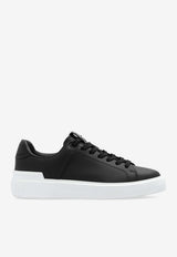 Balmain B-Court Leather Sneakers Black DN1VI690 LVTR-EAB