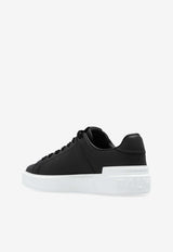 Balmain B-Court Leather Sneakers Black DN1VI690 LVTR-EAB