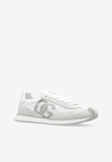 Dolce & Gabbana DG Cushion Lace-Up Sneakers White CS2288 A5355-8B930